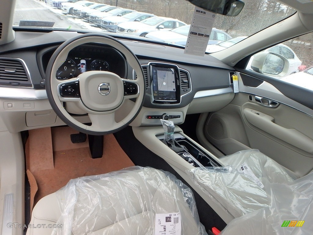 2018 XC90 T6 AWD Momentum - Luminous Sand Metallic / Blonde photo #10