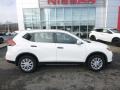 2017 Glacier White Nissan Rogue S AWD  photo #6