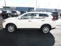 2017 Glacier White Nissan Rogue S AWD  photo #6