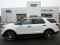 White Platinum - Explorer Sport 4WD Photo No. 1