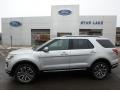 2018 Ingot Silver Ford Explorer Platinum 4WD  photo #1