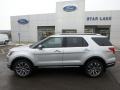 2018 Ingot Silver Ford Explorer Platinum 4WD  photo #8