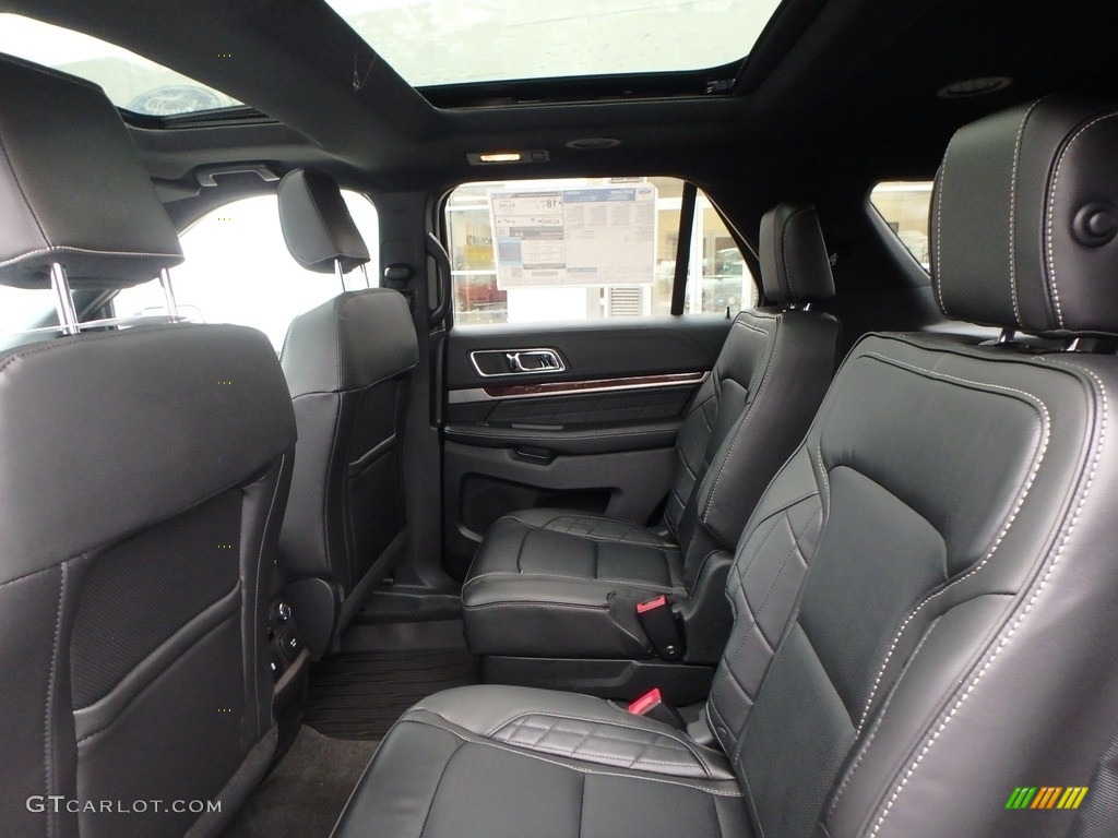 2018 Ford Explorer Platinum 4WD Rear Seat Photo #124824892