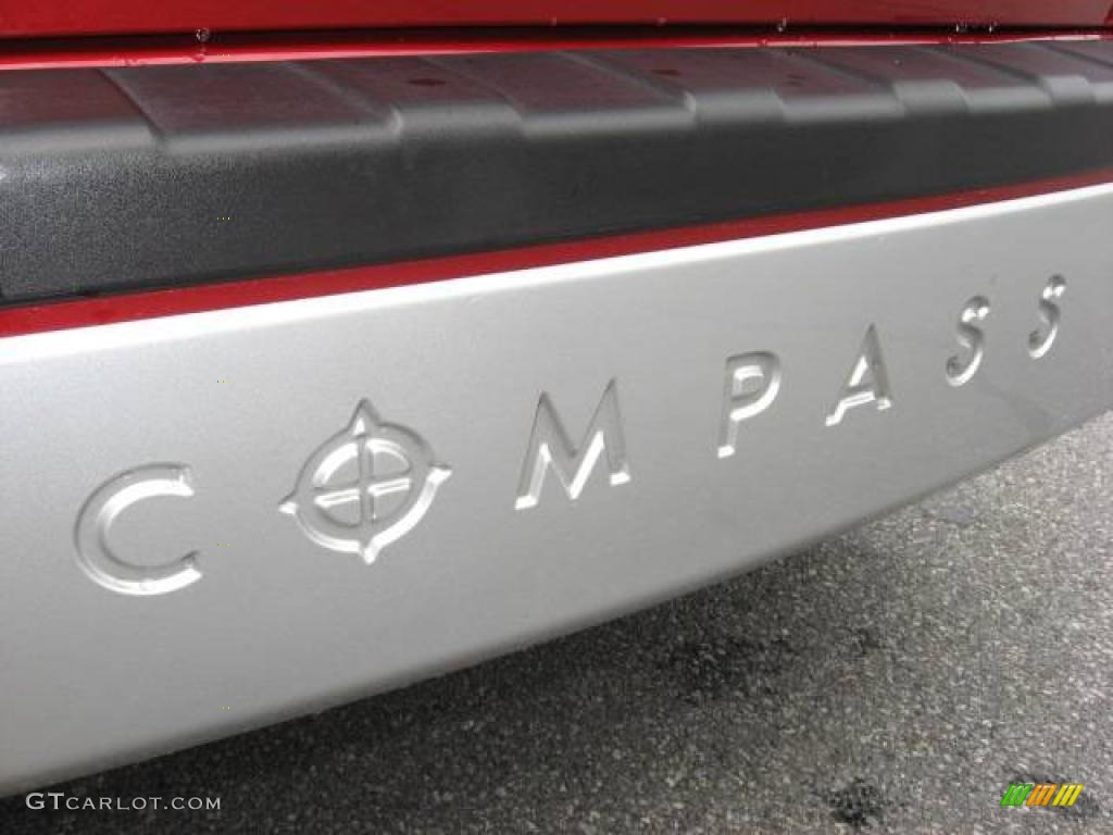 2007 Compass Limited 4x4 - Inferno Red Crystal Pearlcoat / Pastel Slate Gray photo #42