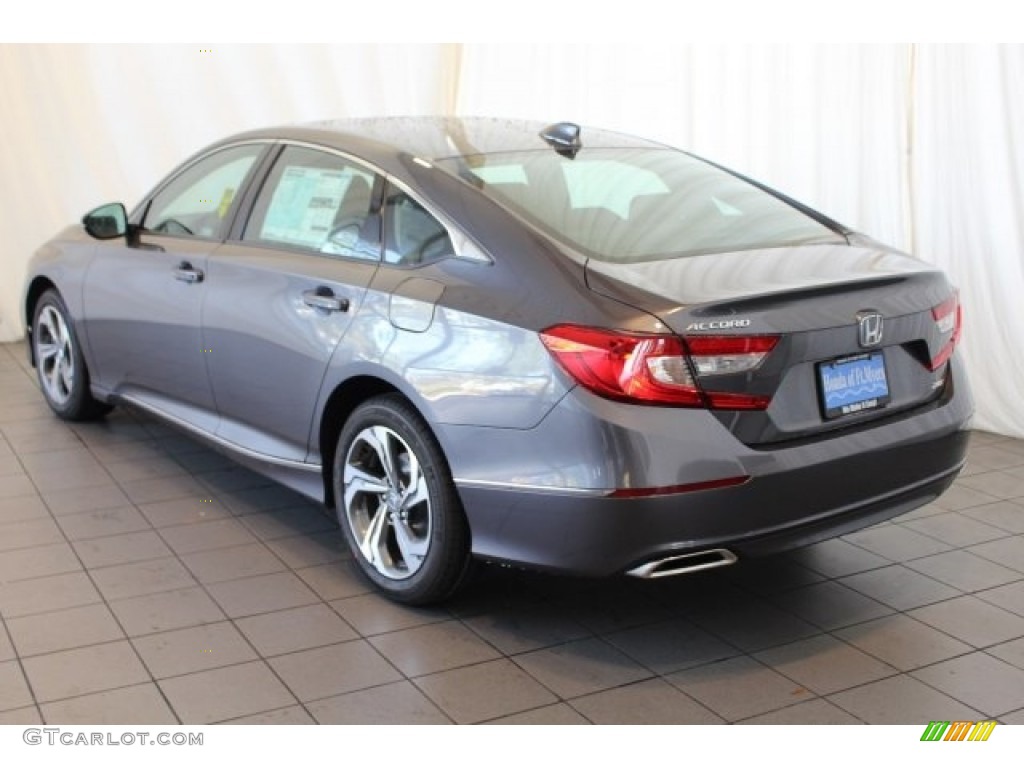 2018 Accord EX-L Sedan - Modern Steel Metallic / Black photo #6