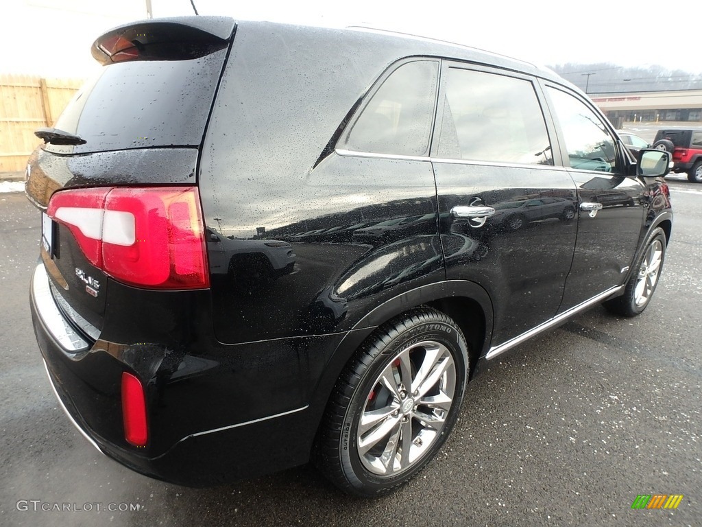 2014 Sorento SX V6 AWD - Ebony Black / Gray photo #6