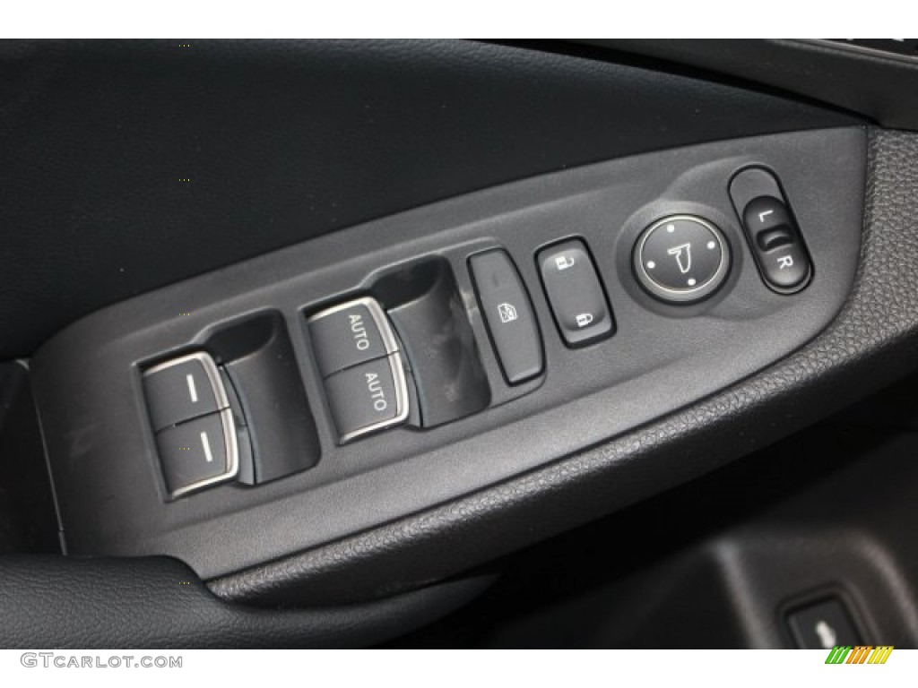 2018 Accord EX-L Sedan - Modern Steel Metallic / Black photo #14