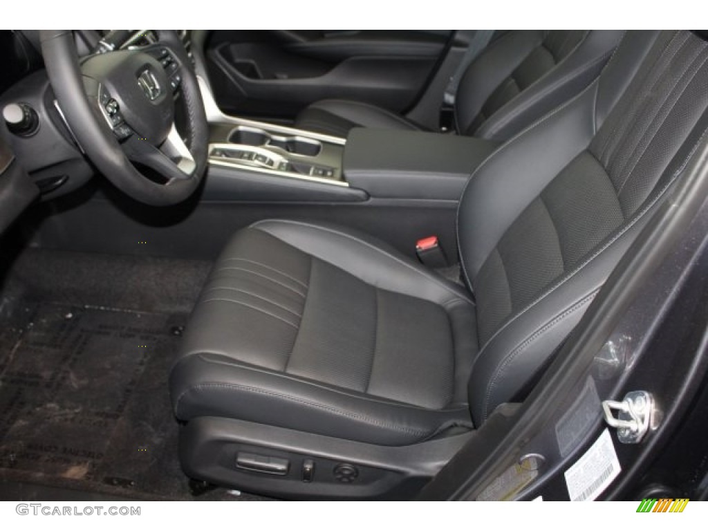 2018 Accord EX-L Sedan - Modern Steel Metallic / Black photo #15