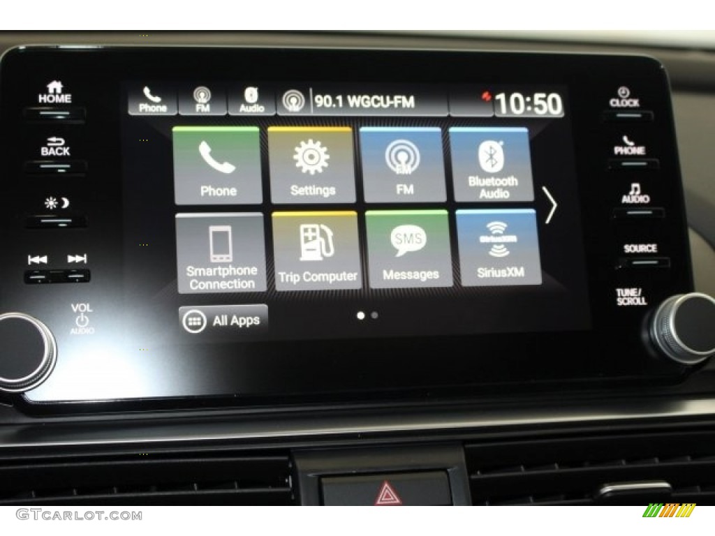 2018 Accord EX-L Sedan - Modern Steel Metallic / Black photo #21