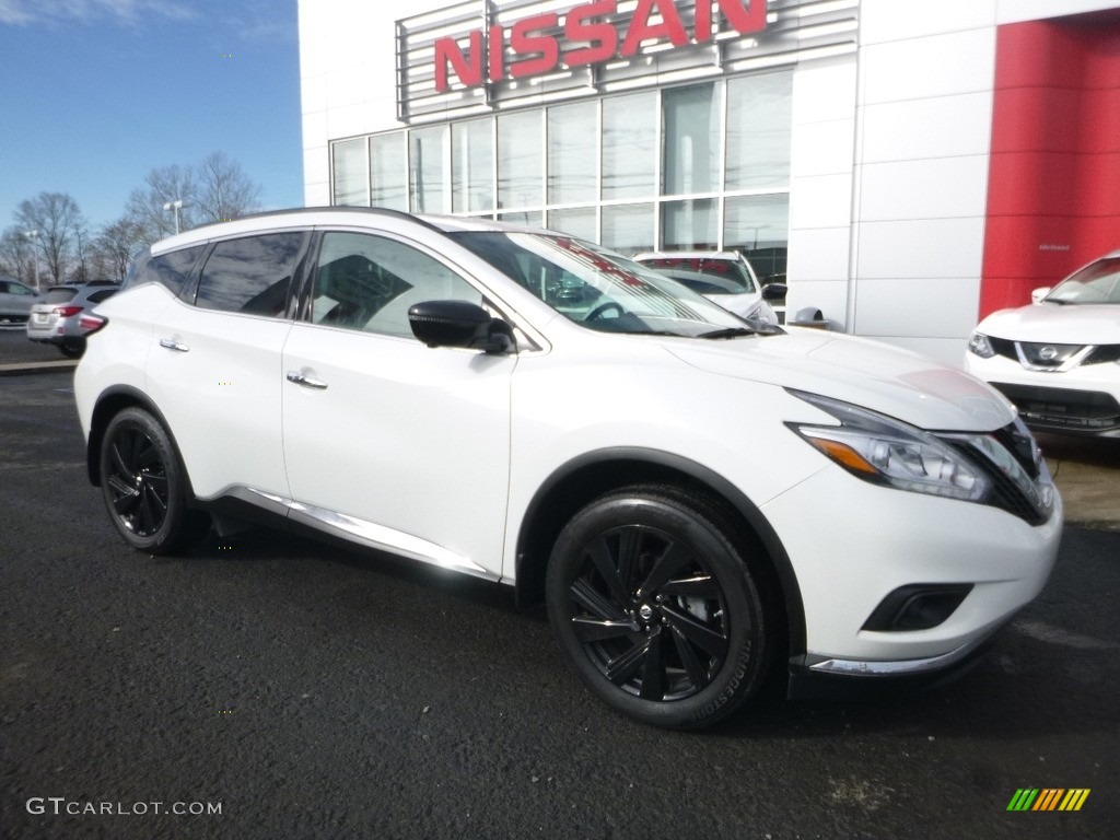 2017 Murano Platinum AWD - Pearl White / Graphite photo #1