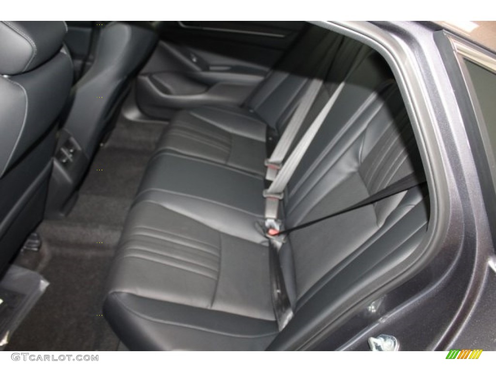 2018 Accord EX-L Sedan - Modern Steel Metallic / Black photo #29