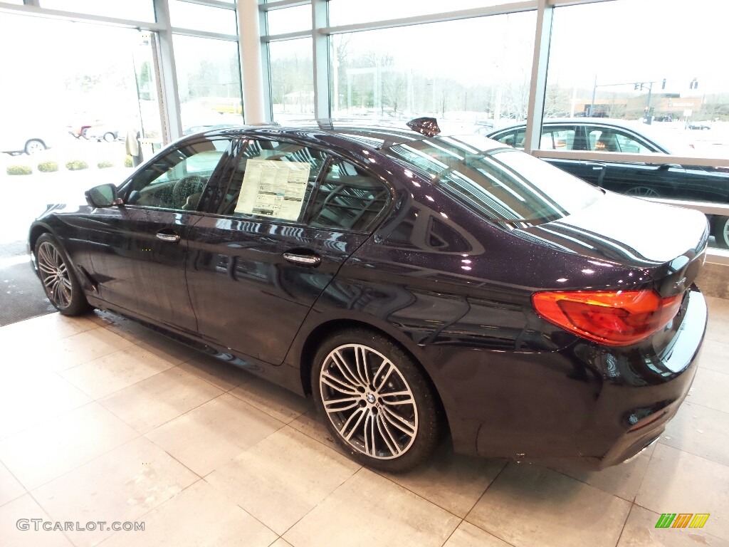 2018 5 Series 530i xDrive Sedan - Carbon Black Metallic / Black photo #2