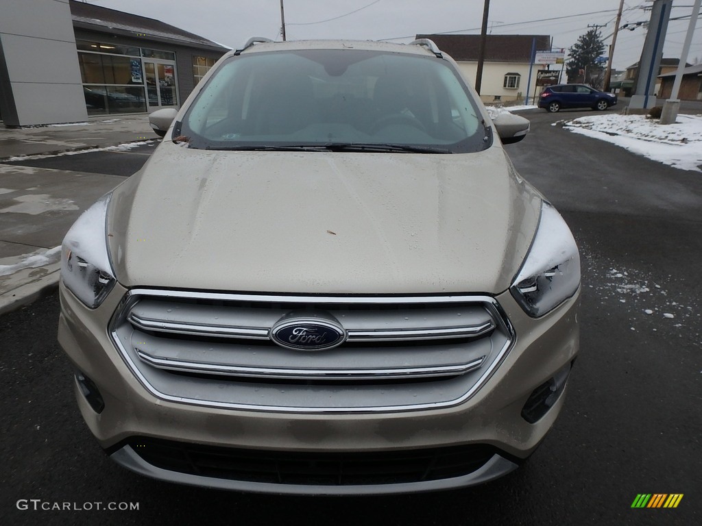 2018 Escape Titanium 4WD - White Gold / Charcoal Black photo #2