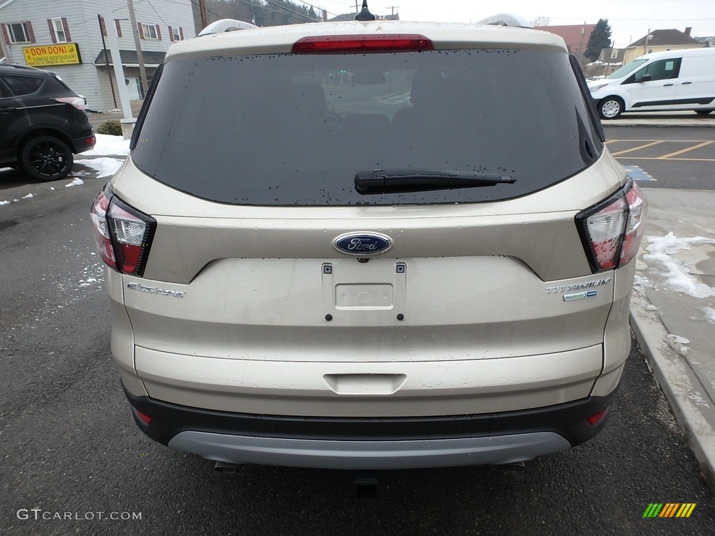 2018 Escape Titanium 4WD - White Gold / Charcoal Black photo #6