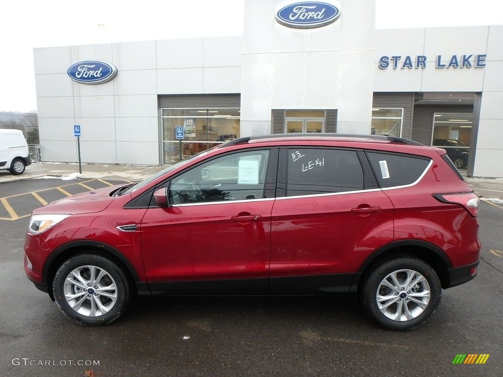 2018 Escape SE 4WD - Ruby Red / Charcoal Black photo #9