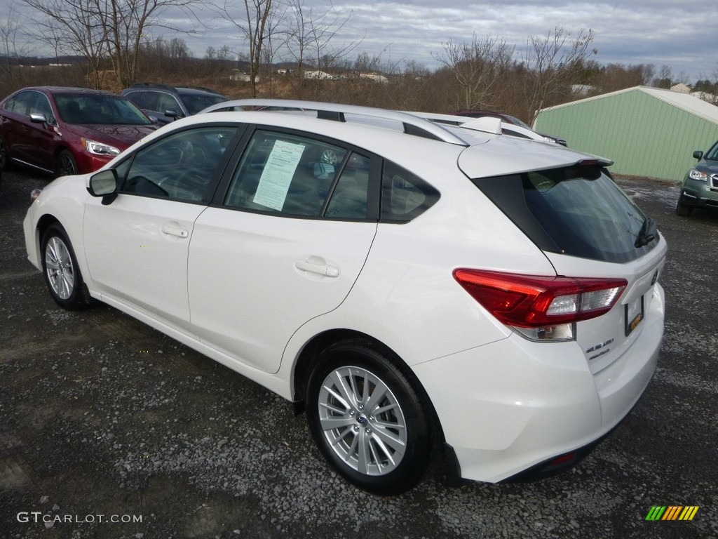 2017 Impreza 2.0i Premium 5-Door - Crystal White Pearl / Ivory photo #6