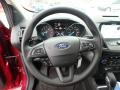 Charcoal Black Steering Wheel Photo for 2018 Ford Escape #124826515