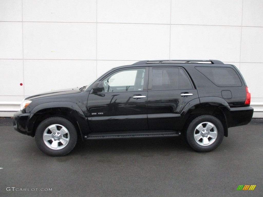2007 4Runner SR5 4x4 - Black / Dark Charcoal photo #2