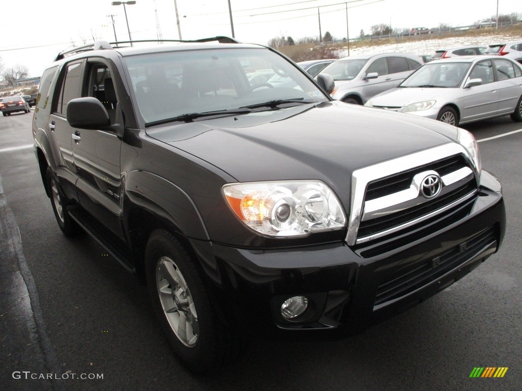 2007 4Runner SR5 4x4 - Black / Dark Charcoal photo #7