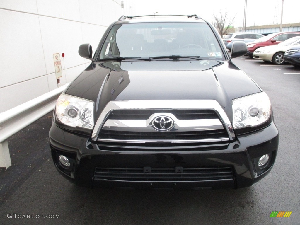 2007 4Runner SR5 4x4 - Black / Dark Charcoal photo #8
