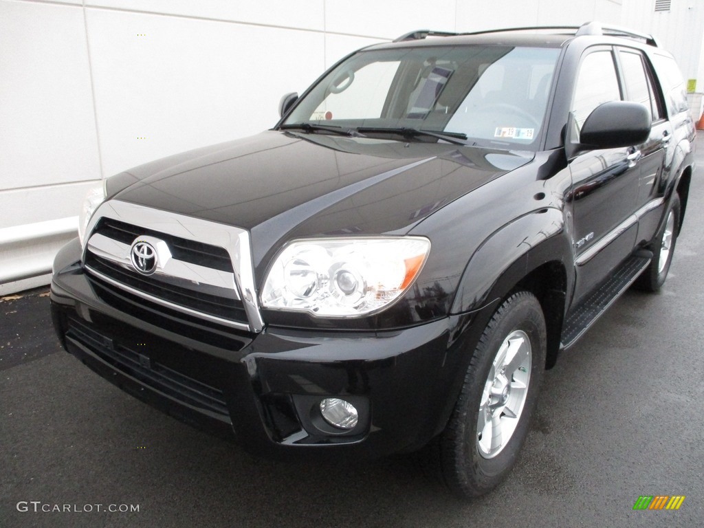 2007 4Runner SR5 4x4 - Black / Dark Charcoal photo #9