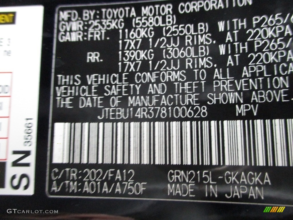 2007 4Runner SR5 4x4 - Black / Dark Charcoal photo #19