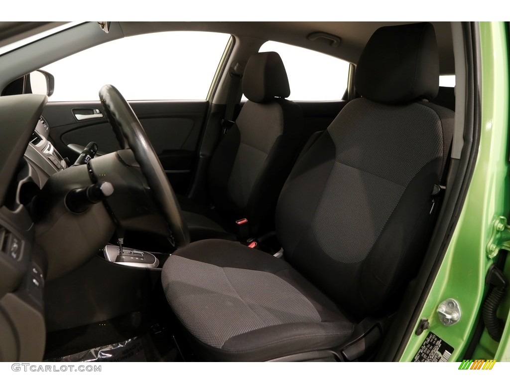 2013 Accent GS 5 Door - Electrolyte Green / Black photo #6