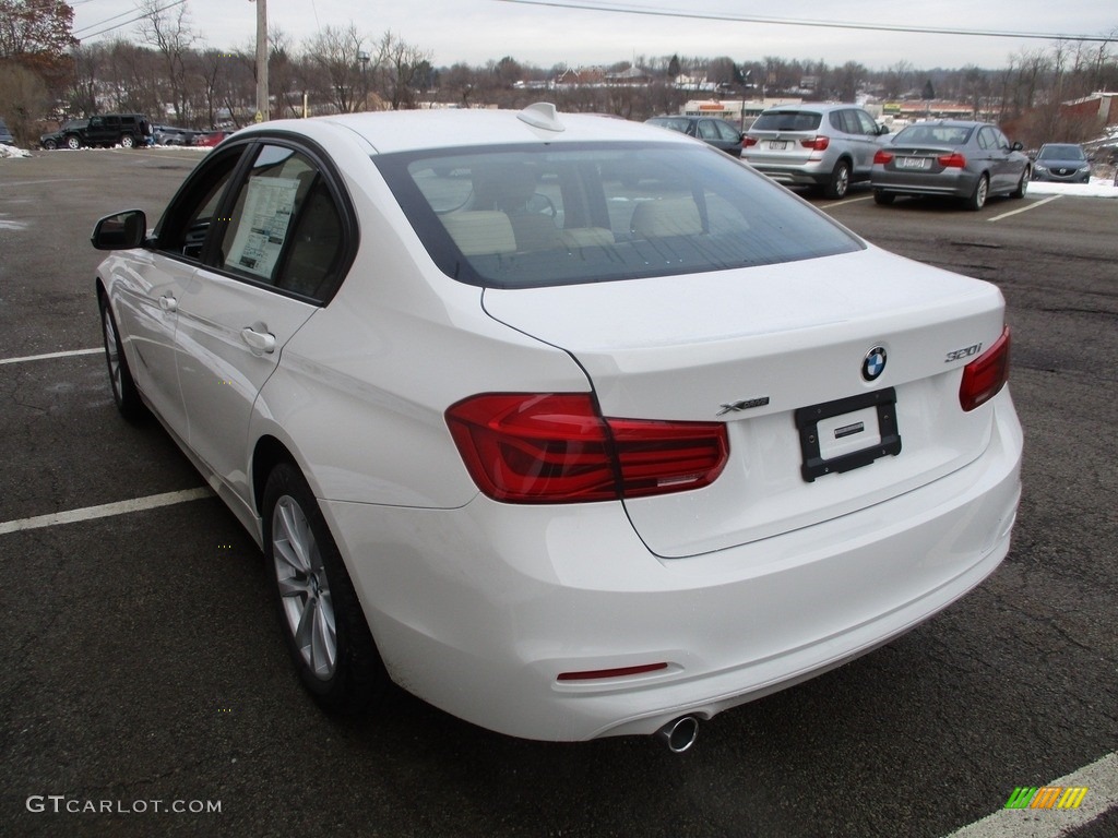 2018 3 Series 320i xDrive Sedan - Alpine White / Venetian Beige photo #5