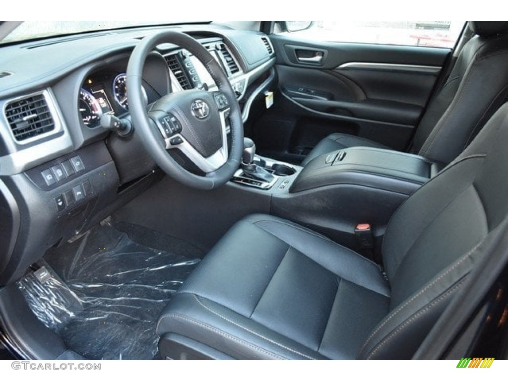2018 Highlander Limited AWD - Midnight Black Metallic / Black photo #5