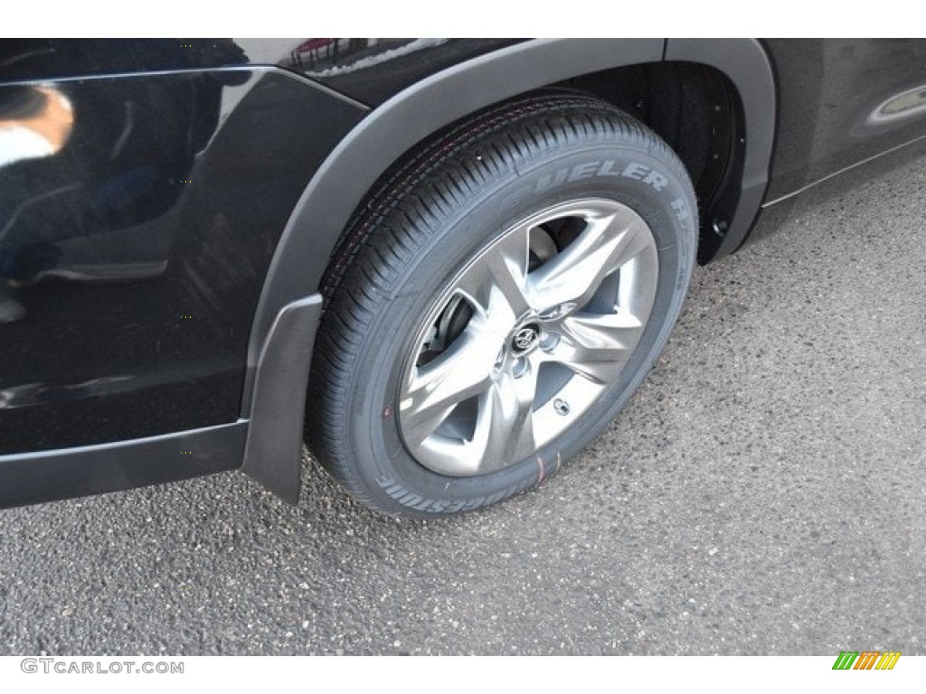 2018 Highlander Limited AWD - Midnight Black Metallic / Black photo #10