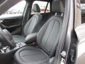2018 BMW X1 Black Interior Front Seat Photo