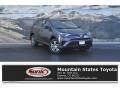 2018 Magnetic Gray Metallic Toyota RAV4 LE AWD  photo #1