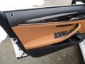 2018 BMW 5 Series Cognac Interior Door Panel Photo