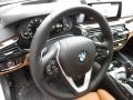 2018 BMW 5 Series Cognac Interior Steering Wheel Photo