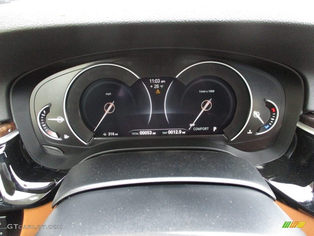 2018 BMW 5 Series 540i xDrive Sedan Gauges Photo #124831435