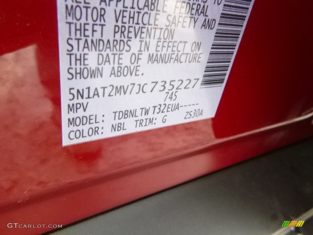 2018 Rogue Color Code NBL for Scarlet Ember Photo #124831516