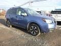 2018 Quartz Blue Pearl Subaru Forester 2.5i Premium  photo #1