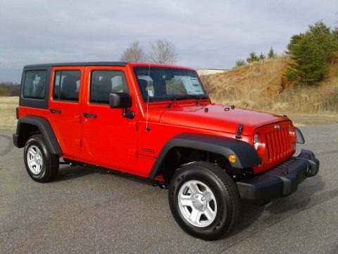 2018 Jeep Wrangler Unlimited Sport 4x4 RHD Data, Info and Specs