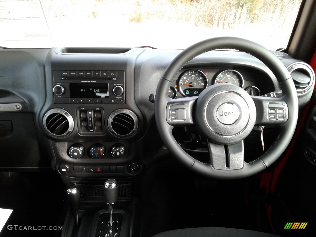 2018 Jeep Wrangler Unlimited Sport 4x4 RHD Dashboard Photos