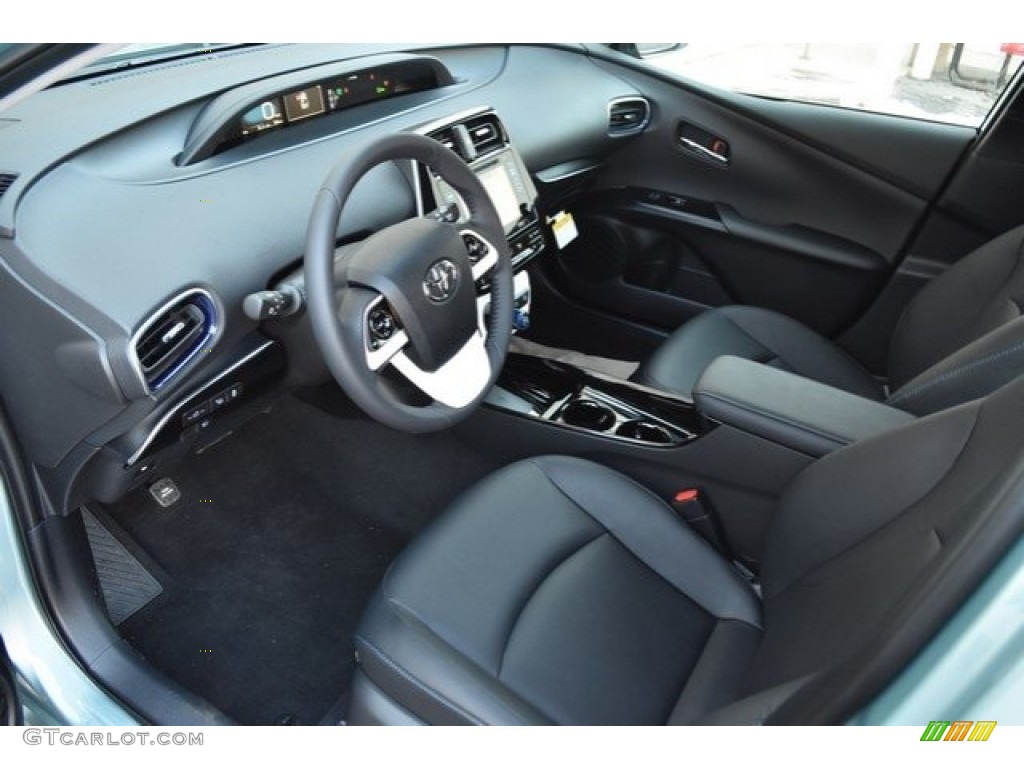 Black Interior 2018 Toyota Prius Three Touring Photo #124832649