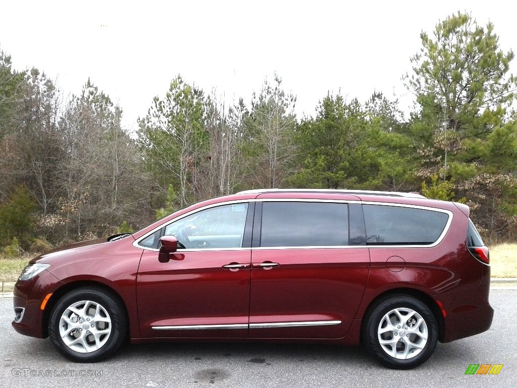 Velvet Red Pearl 2018 Chrysler Pacifica Touring L Exterior Photo #124833421