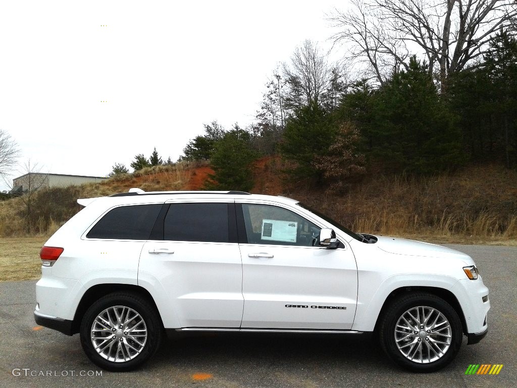 Bright White 2018 Jeep Grand Cherokee Summit 4x4 Exterior Photo #124834609