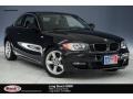 Jet Black 2011 BMW 1 Series 128i Coupe