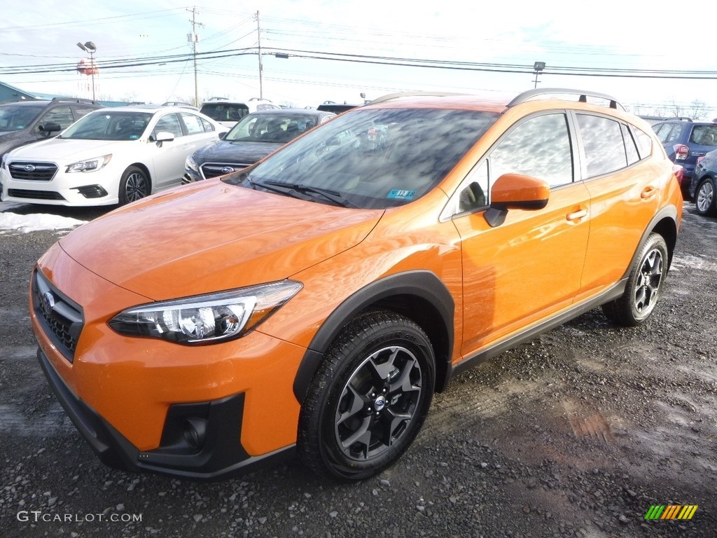 Sunshine Orange 2018 Subaru Crosstrek 2.0i Premium Exterior Photo #124834921