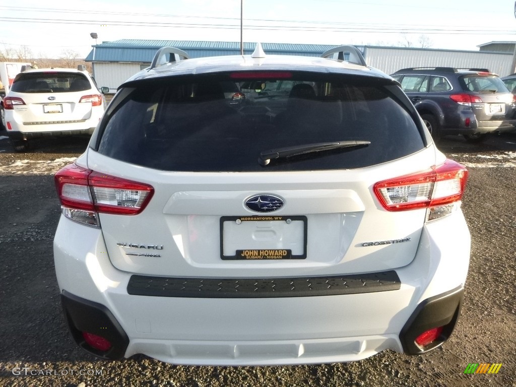 2018 Crosstrek 2.0i Premium - Crystal White Pearl / Black photo #5