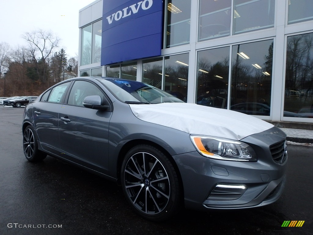 Osmium Grey Metallic 2018 Volvo S60 T5 AWD Dynamic Exterior Photo #124835473