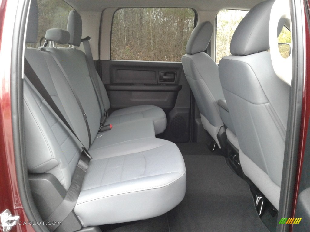 Black/Diesel Gray Interior 2018 Ram 2500 Tradesman Crew Cab 4x4 Photo #124835830