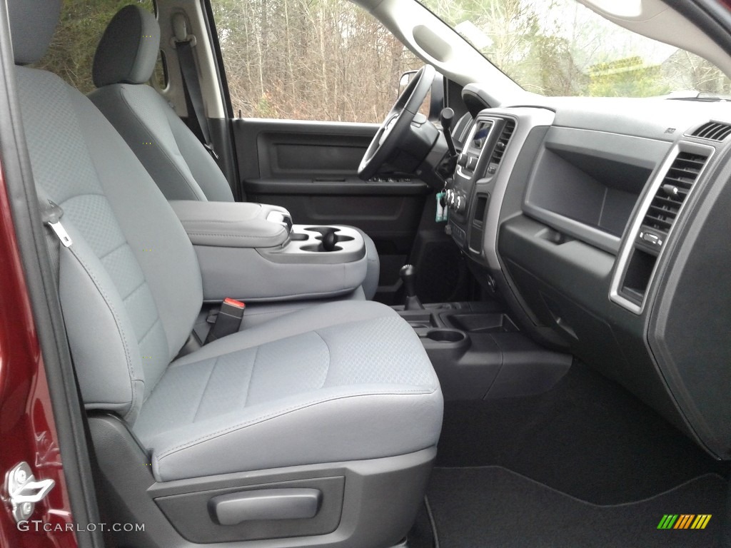Black/Diesel Gray Interior 2018 Ram 2500 Tradesman Crew Cab 4x4 Photo #124835854