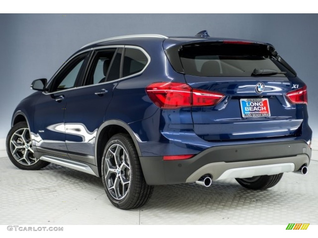 2017 X1 sDrive28i - Mediterranean Blue Metallic / Black photo #10
