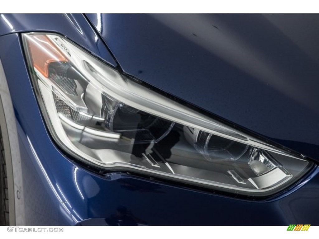 2017 X1 sDrive28i - Mediterranean Blue Metallic / Black photo #22